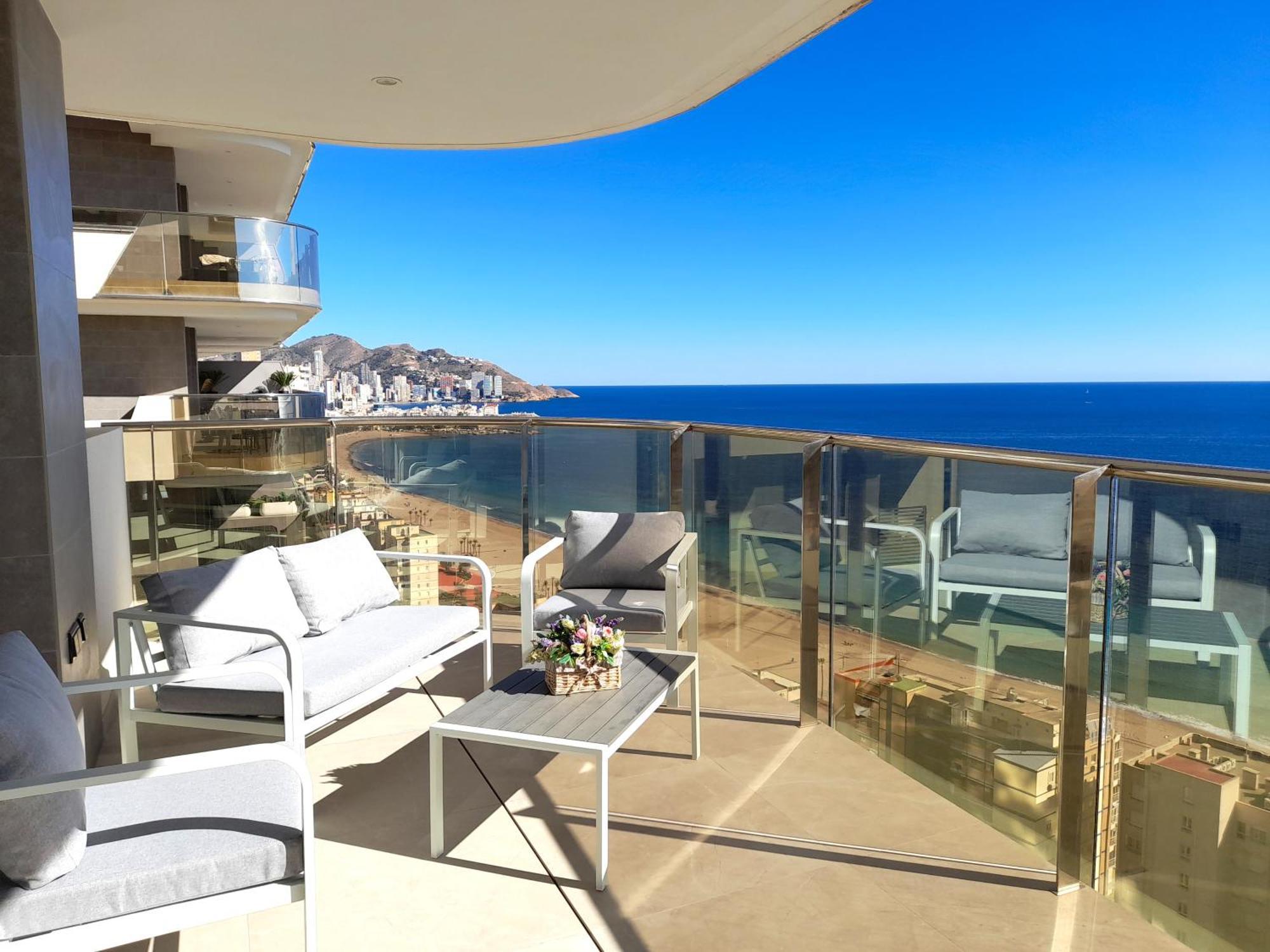 Sunset Cliffs Sea View Apartments 14 Floor Μπένιντορμ Εξωτερικό φωτογραφία